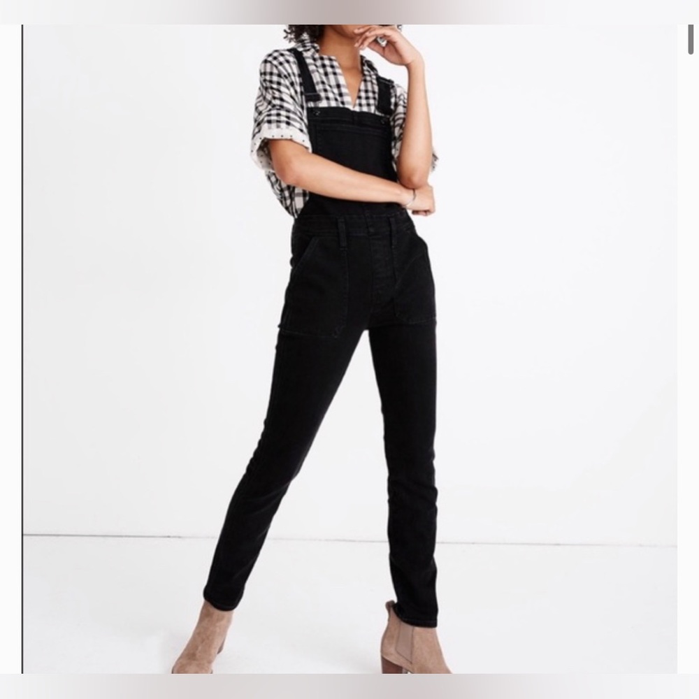 Madewell Overalls in Lunar Wash
